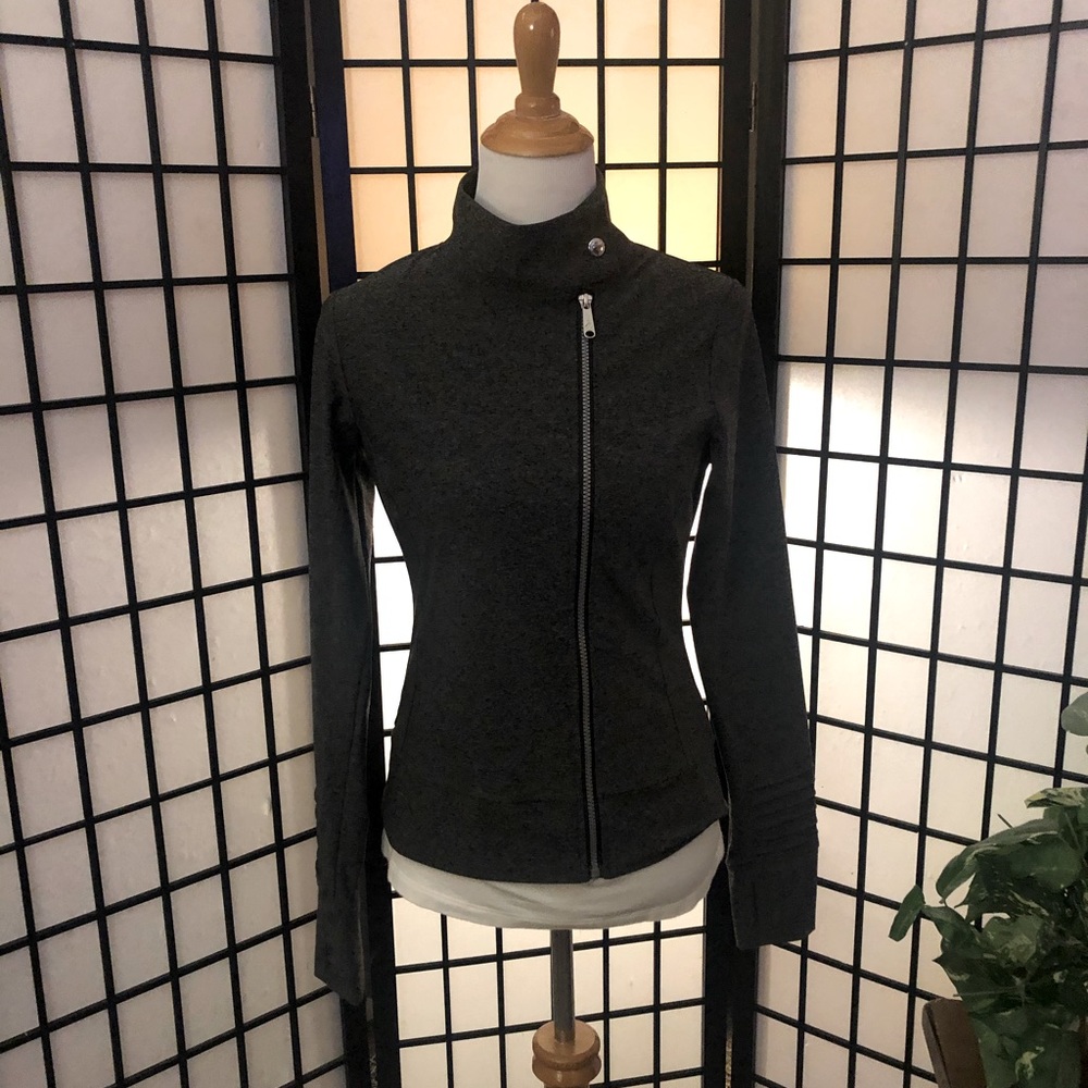 Gray athletic jacket by Sam Edelman